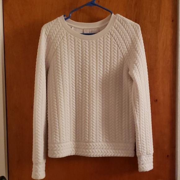 LOFT Sweaters - Chevron quilted Loft sweater, XS